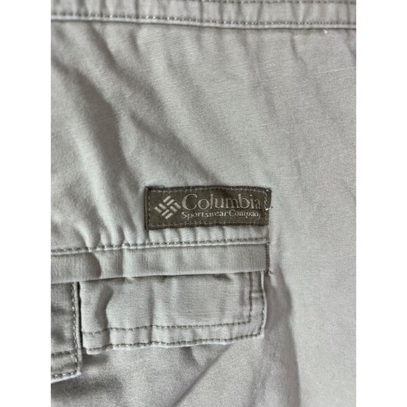 Columbia Men's Casual Pants Straight Tan Size 40 x 30 Cell phone pocket - Picture 7 of 9
